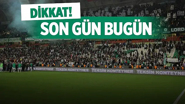 Konyaspor taraftarını etkileyecek haber!