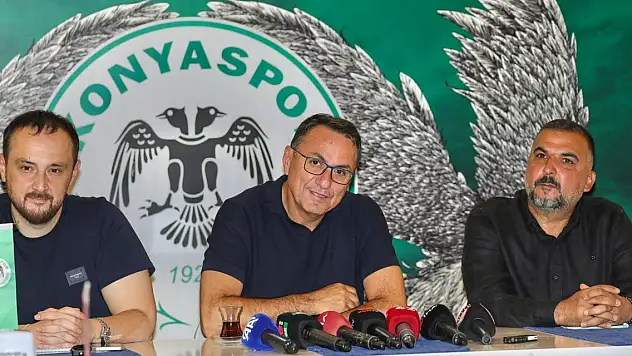 Yönet, Konyaspor için hedeflerini söyledi