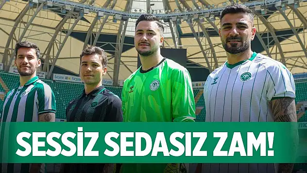 Konyaspor'da formalara büyük zam!