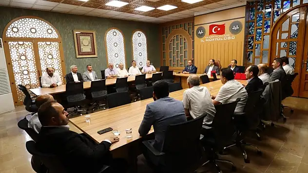 Konya'da müftüler toplantıda bir araya geldi