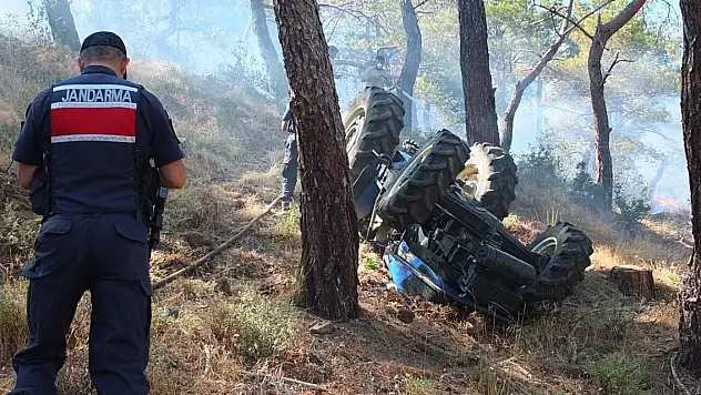 Balıkesir Burhaniye'de çıkan orman yangını 8 saatte kontrol altına alındı