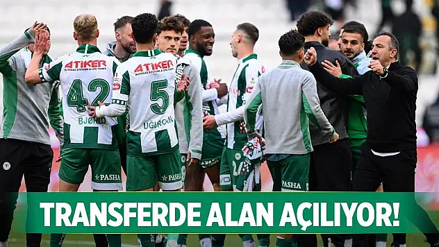 Konyaspor transfere yer açıyor!
