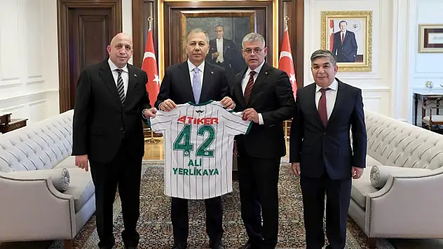 Konyaspor'dan Bakan Ali Yerlikaya ile kritik görüşme