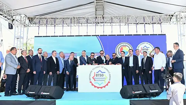 Konya'da TSO hizmet binası temel atma törenini gerçekleştirildi