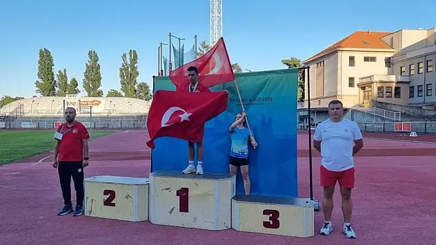 DOSD Meram Spor Kulübü Avrupa'nın zirvesinde