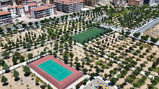 Konya'nın en uzun bisiklet ve yürüyüş yolu bu parkta