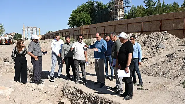 Konya'da Darülmülk Projesi'nin en önemli ayaklarından biri... Çalışmalar sürüyor