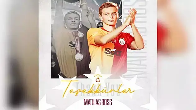 Galatasaray'da Mathias Ross ile yollar ayrıldı