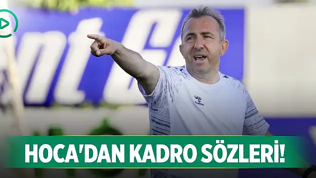 Konyaspor'da Recep Uçar'dan kamp sözleri!
