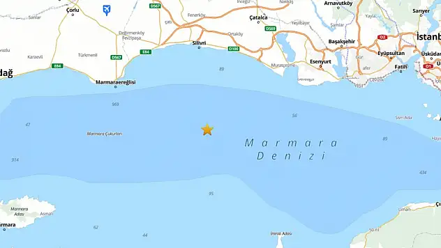Son Dakika! İstanbul ve çevresinde hissedilen bir deprem oldu