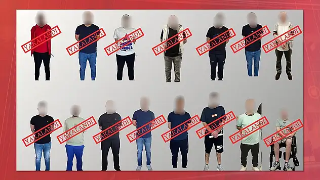 Kırmızı bültenle aranan 13, ulusal seviyede aranan 2 kişi yakalanarak Türkiye'ye getirildi