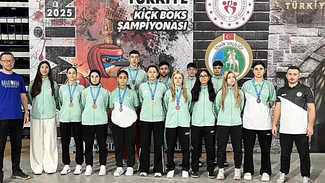 Türkiye Şampiyonasına damga vurdular!