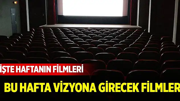 Bu hafta 6 film vizyonda