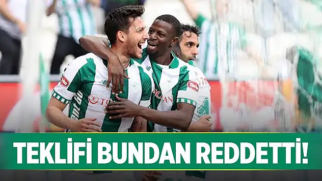 Konyasporlu Umut Nayir'dan vize yok!