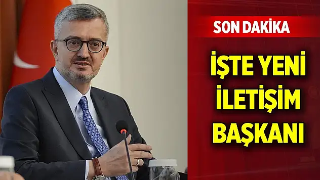 Cumhurbaşkanlığı İletişim Başkanlığına, Burhanettin Duran atandı