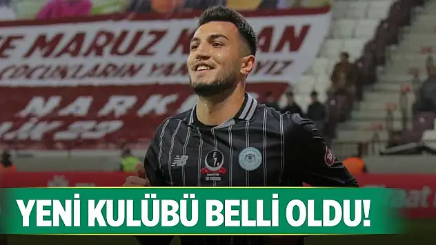 Konyasporlu Adem Eren'in yeni adresi belli oldu!