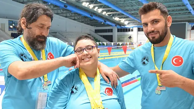 Konya'daki yüzücü yeni başarılara hazırlanıyor