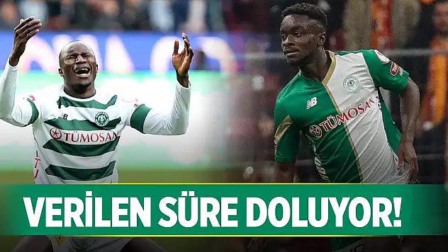 Konyaspor'da iki oyuncuda için kritik viraj!