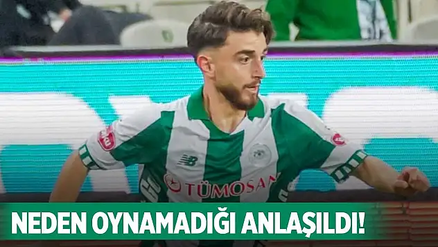 Konyasporlu Tunahan Taşçı'nın durumu!