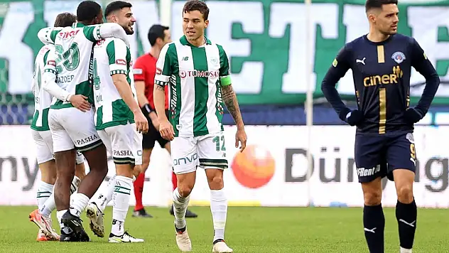 Konyaspor deplasmandan çıkamıyor!