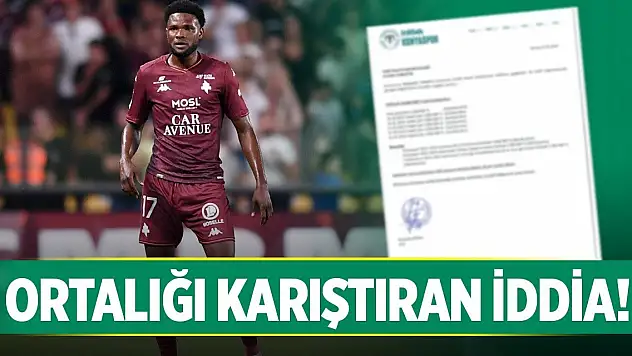 Gündemi sarsacak Konyaspor ve Tetteh konusu!