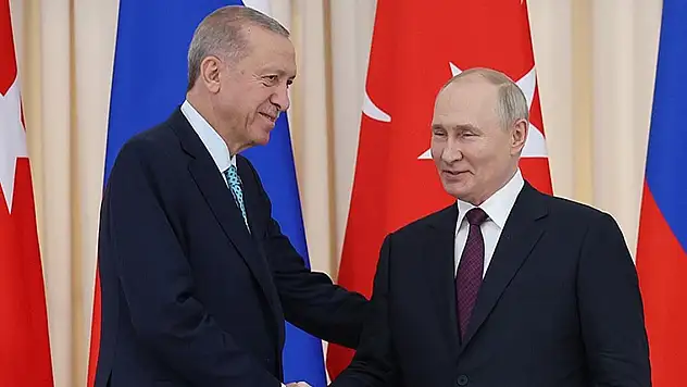 Rusya Devlet Başkanı Putin'den Cumhurbaşkanı Erdoğan'a teşekkür