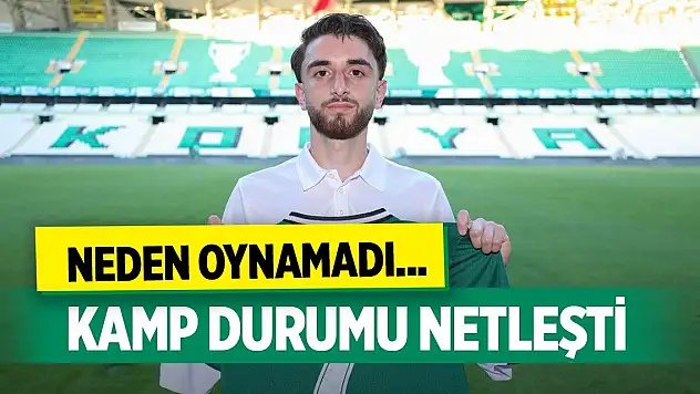 Konyaspor'da Tunahan Taşçı'nın son durumu!
