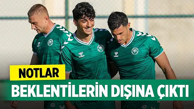Konyaspor'da kamp notları!
