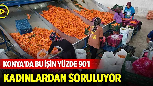 Konya'da bu işin yüzde 90'ı kadınlardan soruluyor
