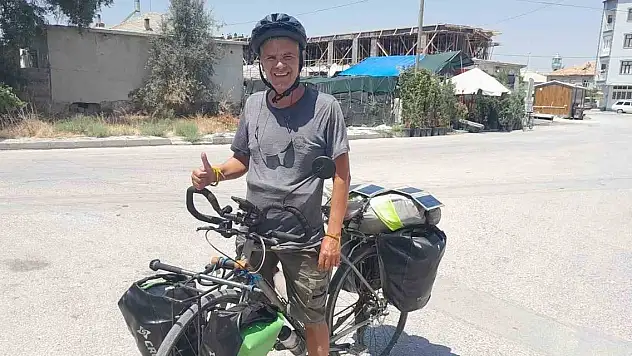 Fransız bisikletçinin rotası Konya oldu!