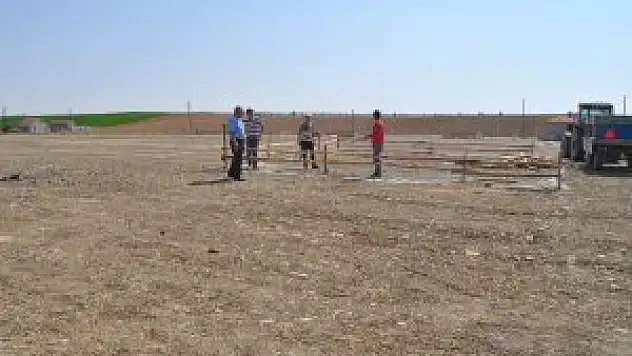 Kulu'da kurban satış yeri hazırlıkları