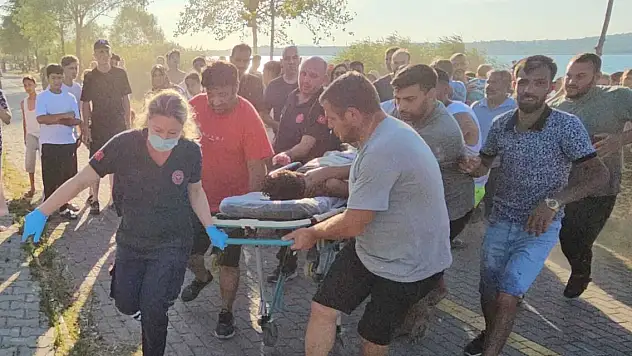 Sapanca Gölü'ne giren çocuk boğuldu
