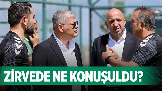 Konyaspor'da o görüşmenin detayları!