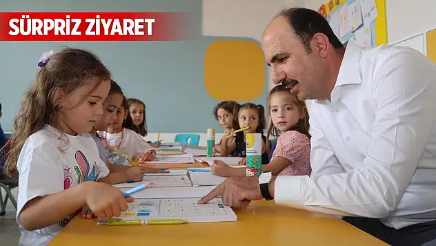 Konya'da Kuran Kursu öğrencilerine sürpriz ziyaret