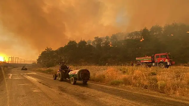 Sakarya'da çıkıp Bilecik'e sıçrayan orman yangını yayıldı 4 köy tahliye edildi