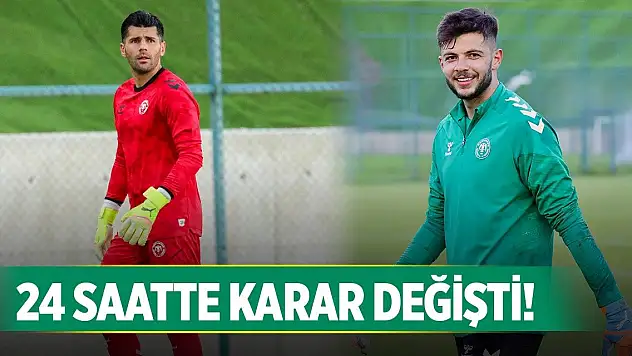 Konyaspor kalede kritik saatleri yaşadı!