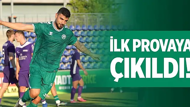 Konyaspor'dan kapalı hazırlık maçı!
