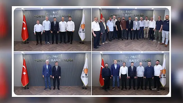 AK Parti Konya İl Başkanı Özgökçen'in yoğun trafiği