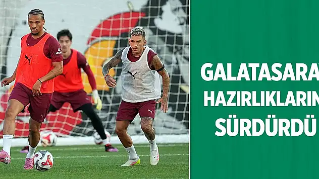 Leroy Sane, Galatasaray ile ilk antrenmanına çıktı