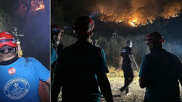 TDV'den orman yangınlarıyla mücadele eden ekiplere destek