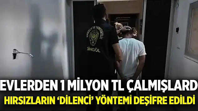 Yardım bahanesiyle girdikleri evlerden 1 milyon TL çalan şebeke çökertildi