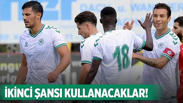 Konyaspor'da kampta öne çıkan iki isim!