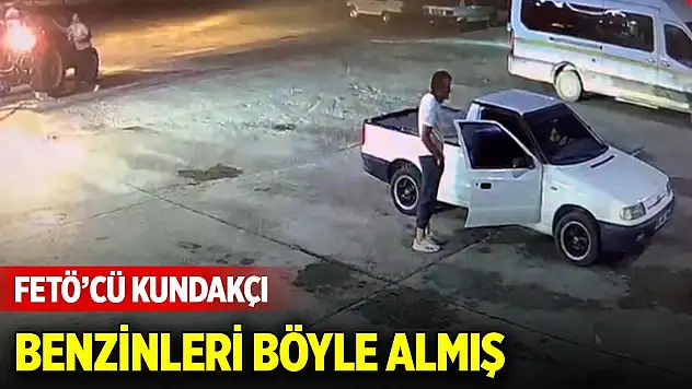 Bursa'da Fetö'cü kundakçı parkı tutuşturduğu benzinleri böyle almış