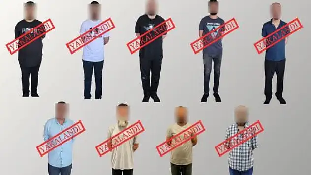 Aranan 9 suçlu Türkiye'ye getirildi