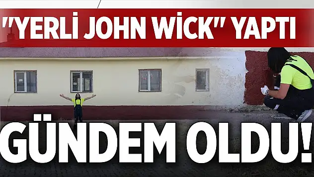 'Yerli John Wick' yaptı, gündem oldu!