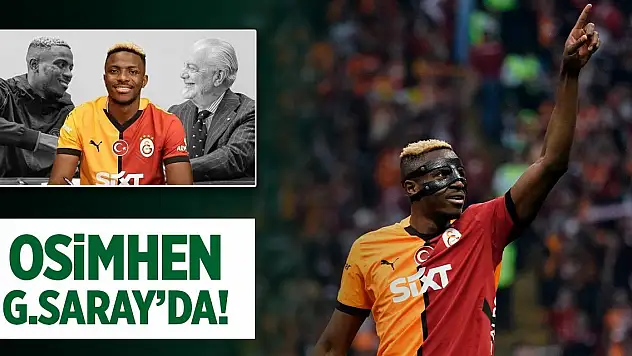 Osimhen Galatasaray'da! 2. Icardı vakası