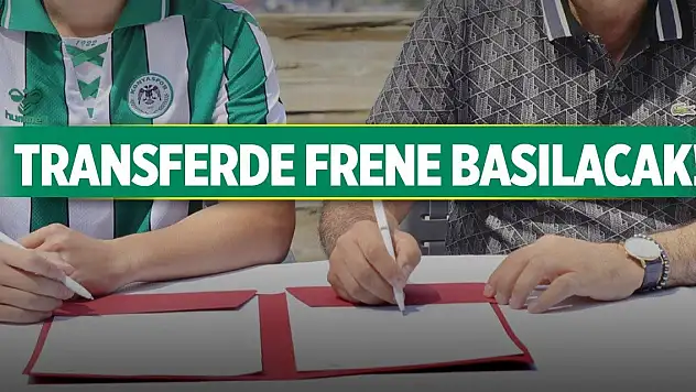 Konyaspor transferde acele etmeyecek!