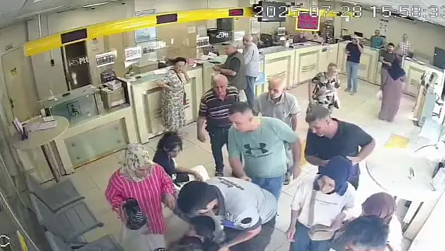 Nefesi kesilen çocuğun imdadına yetişti