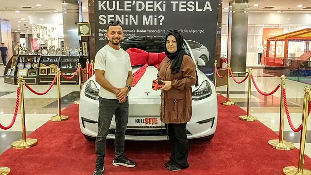 Kulesite AVM Tesla kazandırdı