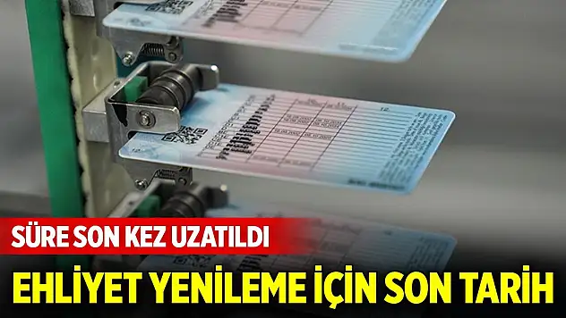 2 milyon kişiye sevindiren haber... Eski tip sürücü belgelerini yenilemek için son tarih!